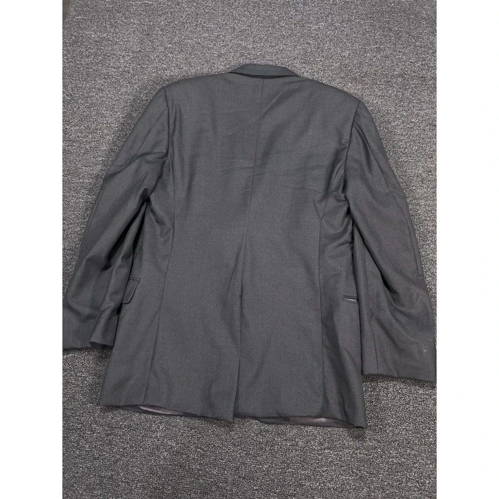 Hickey Freeman Suit Men's 41L Pants 33x30‎ Gray Loro Piana Tasmanian Super 130s